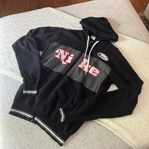 Vintage 00s Nike zip hoodie - Picture 1 of 4